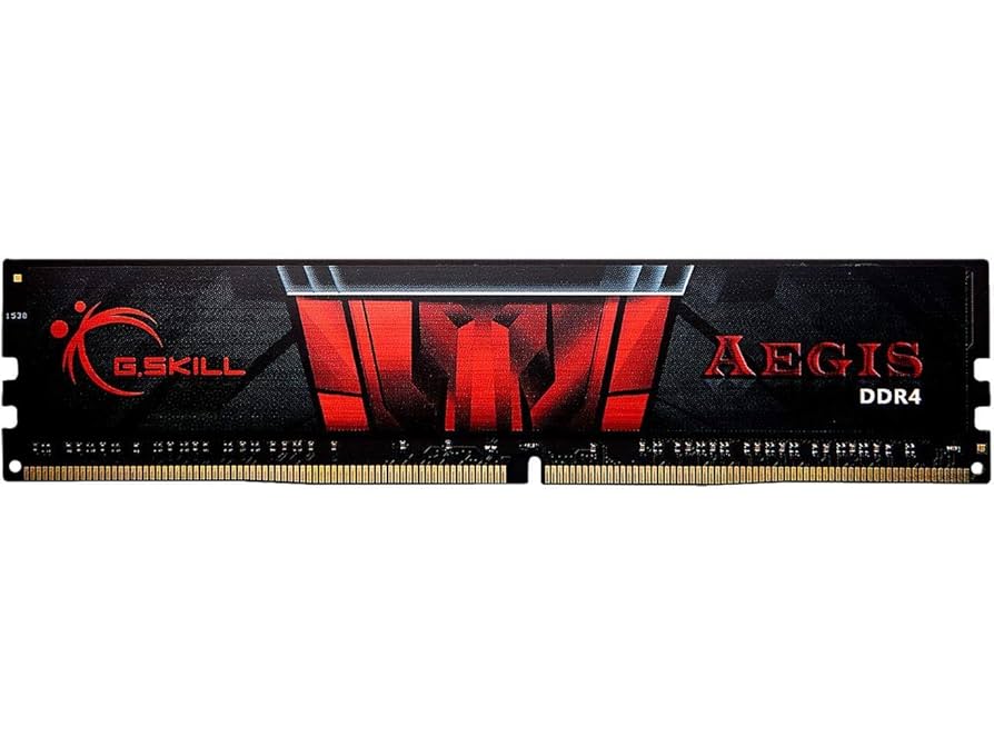 G.Skill 8GB Aegis DDR4 3200MHz PC4-25600 CL16 Single Desktop